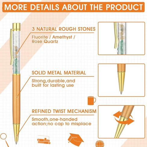 Natural Crystals Pen and Keychain Gifts for New Beginnings Your Next Chapter, New Beginnings Gifts for Leaving Going Away Friends Family Coworkers Teacher Leaving Farewell Breakup Promotion in Kuwait