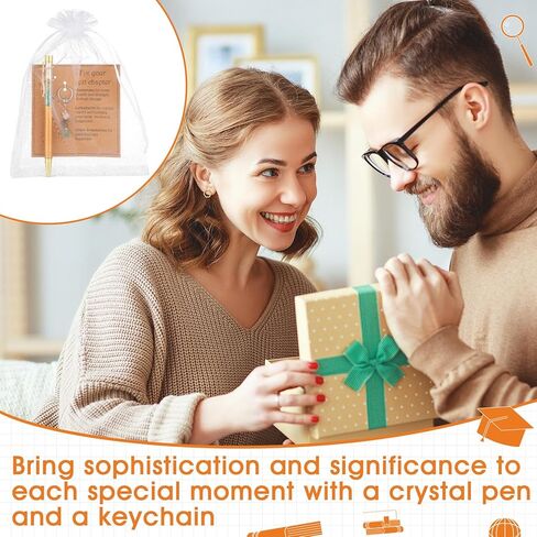 Natural Crystals Pen and Keychain Gifts for New Beginnings Your Next Chapter, New Beginnings Gifts for Leaving Going Away Friends Family Coworkers Teacher Leaving Farewell Breakup Promotion in Kuwait