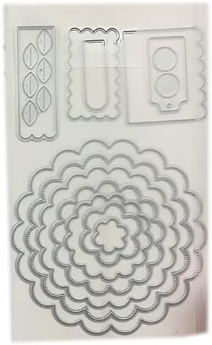 2026 New Pteridophyte Flower Animal Metal Cutting Dies and Clear Stamps for DIY Greeting Card Handmade Album Scrapbooking Embossing Making (M7555-Dies and Stamps) in Saudi Arabia