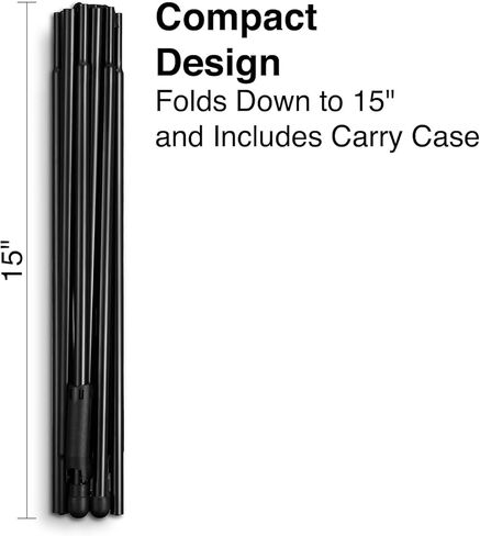 Staples Display Easel 63-Inch Black Metal in Kuwait
