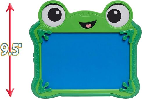 مجموعة Disney Pixar Toy Story 5 Draw & Erase Lilypad - لوحة توهج قابلة للمسح الجاف على شكل ضفدع ولوحة أقلام مغناطيسية للسفر، ابتكر أعمالًا فنية واستنسل وأقلام تحديد، للأطفال بعمر 3 سنوات فما فوق in Kuwait