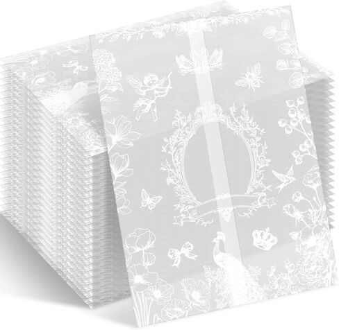 Fullhawl Vellum Jackets Bulk for 5x7 Invitations Pre-Folded Wedding Vellum Sleeves Wedding Invitation Accessories Kit Envelope Inserts Liners for Bridal Baby Shower Birthday(100 Pcs,Rose) in Kuwait