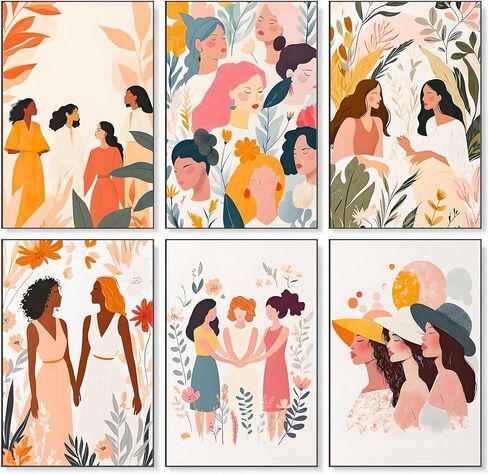 مجموعة مكونة من 6 قطع طلاء بالأرقام للبالغين المبتدئين، مجموعات طلاء بالأرقام للبالغين على القماش بدون إطار، مجموعة طلاء زيتي أكريليك سهل الاستخدام للزهور DIY بالأرقام، مثالية لديكور المنزل مقاس 8 × 12 بوصة in Kuwait