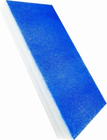 AUC 4Sets (A Total of 8 Pieces) Airbrush Spray Booth Filter,Hobby Paint Booth Filter Replacement,Exhaust Filter for Replace Airbrush Spray Paint Booth (Actual Dimensions: 16-5/16" x 7-7/16") in Kuwait