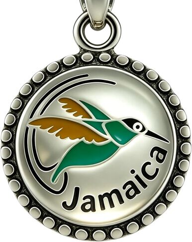 Jamaican ExclusiveTravel Charm Necklace for Pandora Charms Bracelets Making,925 Sterling Silver Charms,fits Travel Souvenirs Pendant Bead Charms Jewelry Present for Family Friends in Kuwait