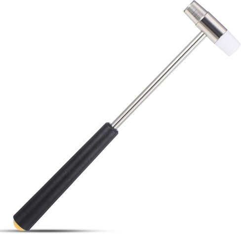 Dual Head Jewelry Hammer,7 Inches Fret Hammer Lightweight Small Mallet Mini Craft Hammers for DIY Crafts,Watches,Tuning,Jewelry Making,Woodworking,Musical Instruments in Kuwait