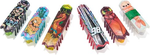 HEX Bots Nano 6 Pack, 4 Nano Bots with 2 Bonus Flash Nano, Sensory Toys for Kids & Cats with Vibration Technology, Insect Toys & Mini Robot Toy for Kids Ages 3 & Up in Kuwait