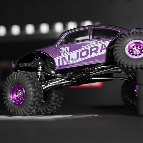 INJORA Stainless Steel High Clearance Chassis Links for 1/30 Axial SCX30 in Kuwait