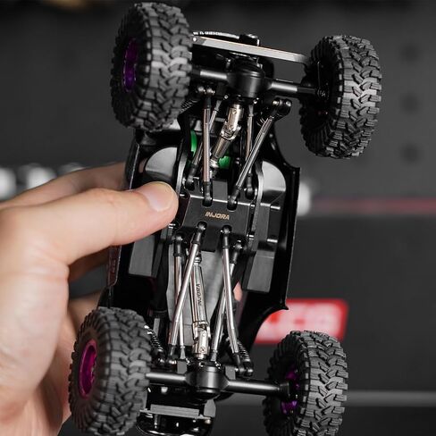 INJORA Stainless Steel High Clearance Chassis Links for 1/30 Axial SCX30 in Kuwait