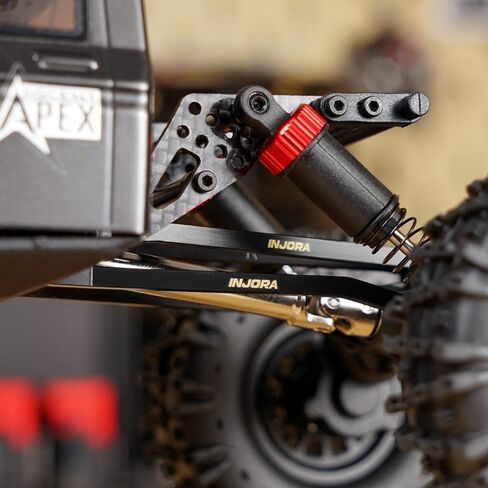 وصلات هيكل INJORA مطلية باللون الأسود من النحاس عالي التخليص لـ 1/18 Redcat Ascent-18 APEX in Kuwait