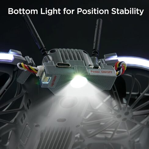 Neo2Halo LED Light Strip for DJI Neo 2, Multi-Color Dynamic Modes Brings Stunning Aerial Light Shows, Bottom Light Illumination Ensures Position Stability in Darkness in Kuwait