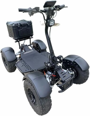 JURNEQUAD Stand‑Up Electric ATV – 75Ah Lithium Battery, All‑Wheel Drive, Heavy‑Duty Suspension, 45° Climb Capability, Off‑Road Utility Vehicle for Trails, Ranch, Snow & Mud in Kuwait