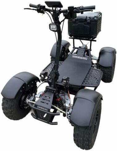 JURNEQUAD Stand‑Up Electric ATV – 75Ah Lithium Battery, All‑Wheel Drive, Heavy‑Duty Suspension, 45° Climb Capability, Off‑Road Utility Vehicle for Trails, Ranch, Snow & Mud in Kuwait