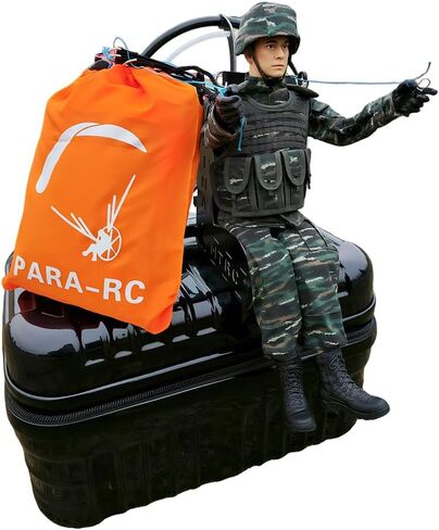 RC Electric Stunt Paraglider, RC Powered Paraglider with Foldable Wing, Stunt Glider for Adults & Beginners, Long Flight Time, 180cm Wing Span (RTF Version) (Full Configuration Version) in Kuwait