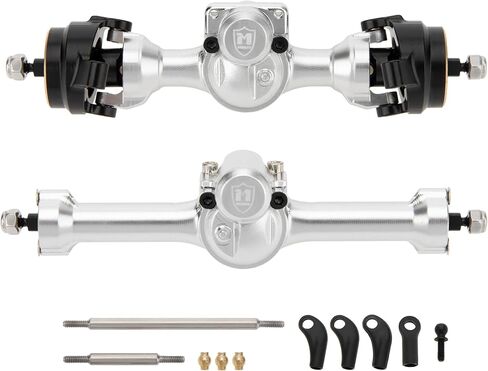 MEUS RACING +3mm ISO SCX30 Axles with 3-Section CVD for Axial 1/30 SCX30 RC Crawler Upgrades (Black) in Kuwait