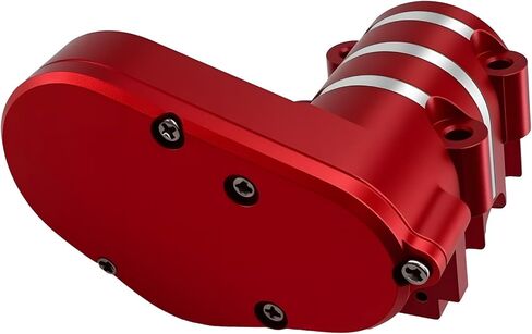 Aluminum Transmission Housing Accessories for 1/30 SCX30 Upgrade Parts RC Car Ford Bronco 4X4 RTR Brushed Rock Crawler (Red) in Kuwait