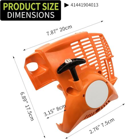 Shiosheng الترجيع كاتب Ergo Easy2Start لـ stihl FS40C، FC56 FS56 C-E FS40 C-E FS56RC KM56 RC-E FS50C 4144 190 4013، 4144-190-4013 in Kuwait