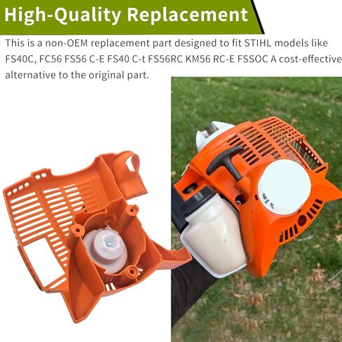 Shiosheng الترجيع كاتب Ergo Easy2Start لـ stihl FS40C، FC56 FS56 C-E FS40 C-E FS56RC KM56 RC-E FS50C 4144 190 4013، 4144-190-4013 in Kuwait