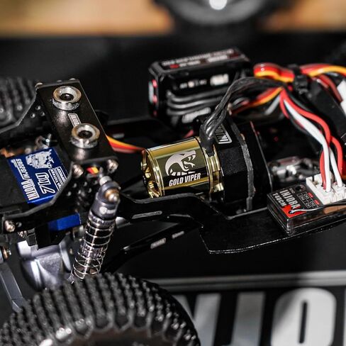 INJORA Gold Viper 1721 Brushless Motor 2800KV for 1/24 SCX24 Upgrade in Kuwait