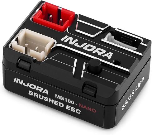 INJORA MB100 نانو مقاوم للماء ESC 15A لـ SCX24 SCX30 1/24 1/30 1/32 RC الزواحف in Kuwait