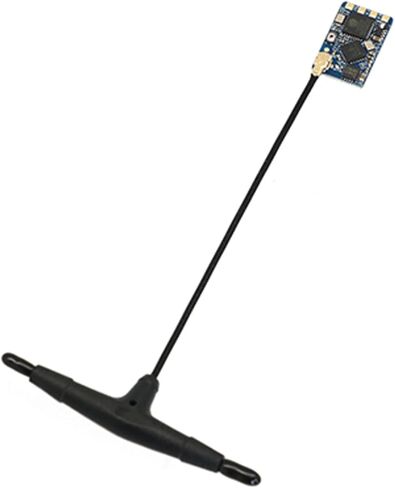 جهاز استقبال ELRS 2.4G Nano RX، خفيف للغاية 0.4 جرام مع هوائي T، مضاد للتداخل BPF، 100 ميجاوات و3.6-5.5 فولت لطائرة RC in Kuwait