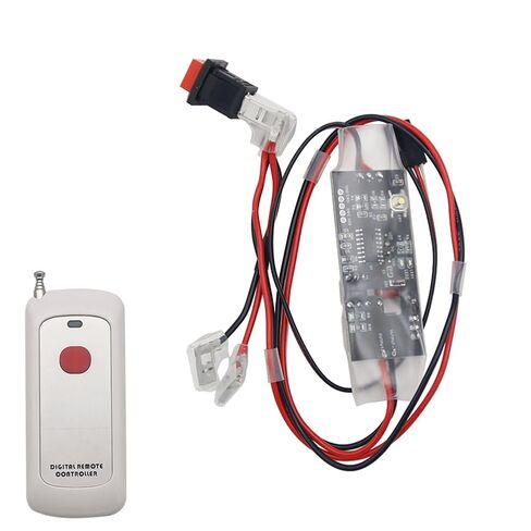 مفتاح أمان ذكي عن بعد FLMLF مع أجهزة تحكم عن بعد مخصصة لمحرك 23cc-45cc مناسب 1/5 HPI Baja Losi FG RC سيارة RC قارب in Kuwait