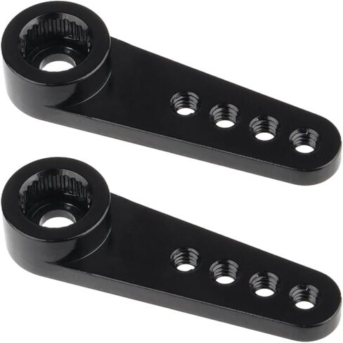 HobbyPark Metal 25T Servo Horn 5mm Spline Gear 25 Teeth Steering Arm for 1/18 RC Cars Trucks Crawler RC Airplane Aircraft Servos Motor (2-Pack) in Kuwait