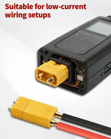 20 Pairs XT30 Connectors (Male + Female Plugs) with 80 PCS Heat Shrink Tubing for RC Battery Connector, RC Lipo Battery Car Boat in Kuwait