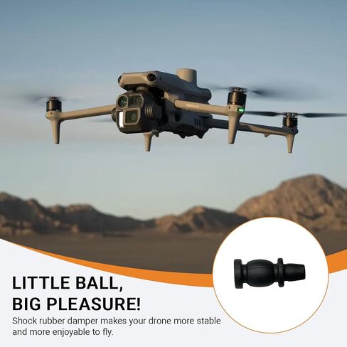 Replacement Gimbal Shock Rubber Damper for DJI Matrice 4T/4E Gimbal Camera Shock Absorber Spare Parts Drone Body Accessories(5 Pcs) in Kuwait
