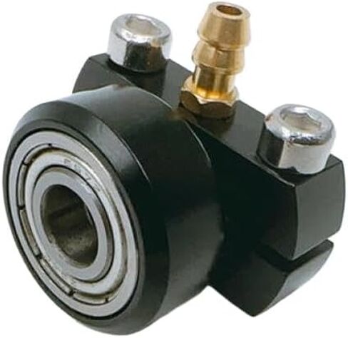 DIY RC Boat Flexible Shaft Reoiling Nozzle Bearing Fixed Seat Mounting Bracket Compatible with 6.35mm Shaft Outer Dia.10mm Brass Tube Clip(Black) in Kuwait