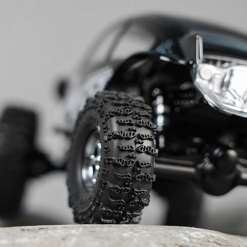 INJORA 41 * 14mm 0.7" Cling On Tires for 1/30 Axial SCX30 Upgrade (T7020) in Kuwait