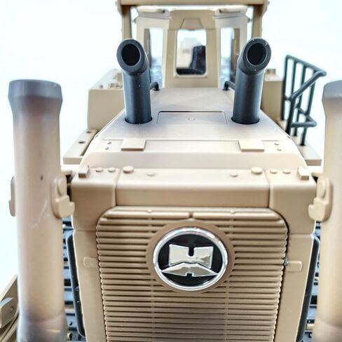 1/16 Scale RC Bulldozer, 2.4GHz 9 Channel Remote Control Track Type Tractor, Remote Control Construction Vehicle Toy for Teens, Liftable Blade and Ripper in Kuwait