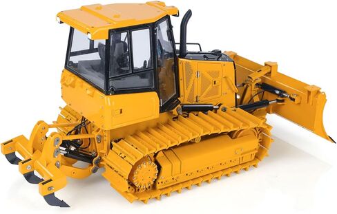TOUCAN RC HOBBY 1/12 معدن RC جرافة هيدروليكية D3 التحكم عن بعد المركبات الهندسية 4CH صمام بناء سيارة ضوء الصوت Flysky ST8 راديو للبالغين in Kuwait