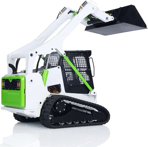 TOUCAN RC HOBBY 1/14 RC Hydraulic RTR Skid-Steer Loader SM770 Metal Remote Control Truck Model Light Sound System in Kuwait