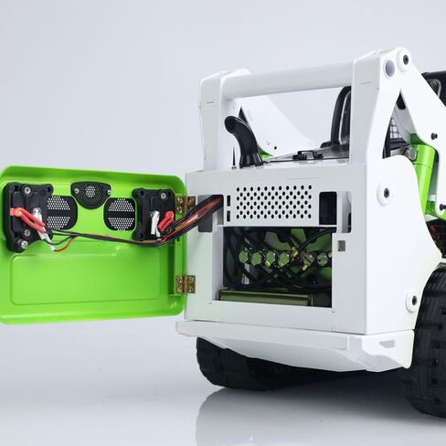 TOUCAN RC HOBBY 1/14 RC Hydraulic RTR Skid-Steer Loader SM770 Metal Remote Control Truck Model Light Sound System in Kuwait
