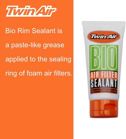 Twin Air Bio Sealant/Grease (100ml) - Biodegradable, High-Performance Grease for Air Filter Rim Sealing, Waterproof Protection, and Enhanced Filtration in Dirt Bikes, ATVs, UTVs, and Powersports in Kuwait