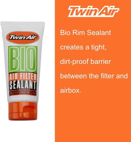 Twin Air Bio Sealant/Grease (100ml) - Biodegradable, High-Performance Grease for Air Filter Rim Sealing, Waterproof Protection, and Enhanced Filtration in Dirt Bikes, ATVs, UTVs, and Powersports in Kuwait