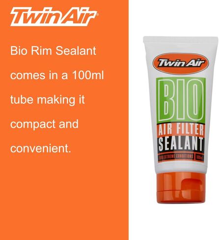 Twin Air Bio Sealant/Grease (100ml) - Biodegradable, High-Performance Grease for Air Filter Rim Sealing, Waterproof Protection, and Enhanced Filtration in Dirt Bikes, ATVs, UTVs, and Powersports in Kuwait