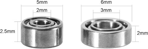 INJORA Axle and Transmission Bearing Kit (20pcs) for 1/30 Axial SCX30 in Kuwait