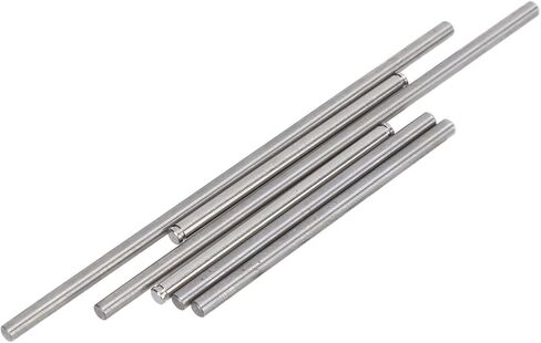 Metal Front Suspension Pin Group, Stainless Steel Round Shaft Rod, Front Suspension Arm Round Pin for TRAXXAS UDR 1/7 RC Car in Kuwait