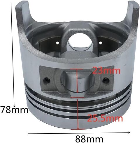 88mm Piston Kit for with 188FA 188F 10HP Air-Cooled Four-Stroke Engine 6.5kW Generator Accessories Universal Garden Tools in Kuwait
