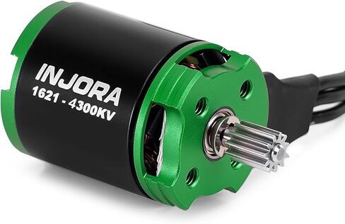 INJORA MBL32-NANO Brushless ESC & 1621 Green Viper Motor for 1/30 Axial SCX30 (4300KV) in Kuwait