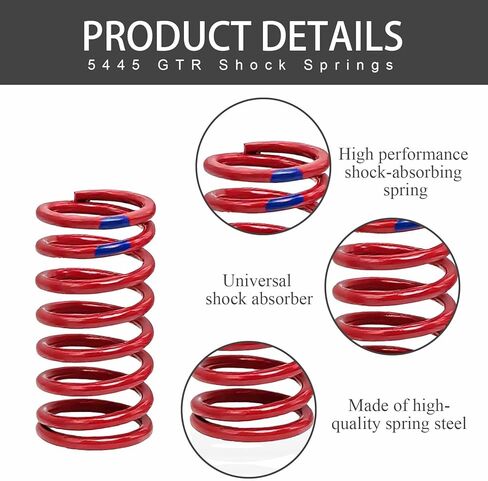 5445 GTR Shock Springs 6.4 Rate, Blue 3-Pack in Kuwait
