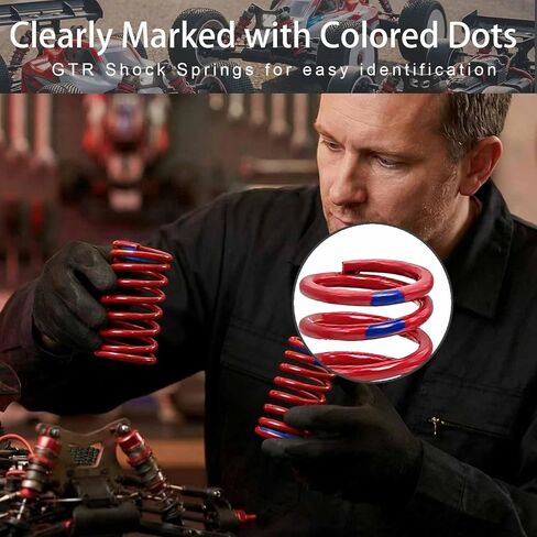 5445 GTR Shock Springs 6.4 Rate, Blue 3-Pack in Kuwait