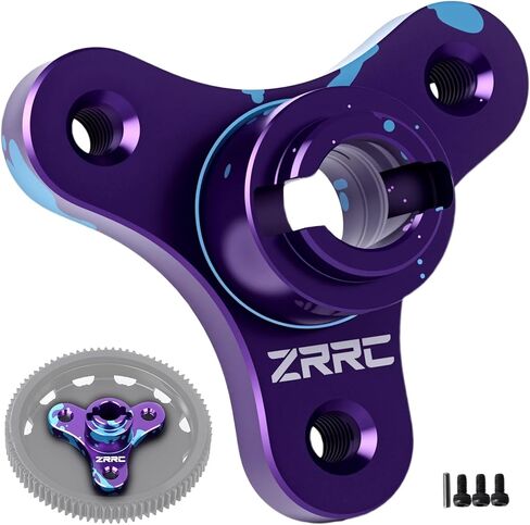 Aluminum RC Slipper Clutch Eliminator Gears for 2WD Traxxas 1/10 Stampede/Slash/Rustler/Bandit VXL XL5 Transmissions Gearbox Case Upgrades (Blue-Purple) in Kuwait