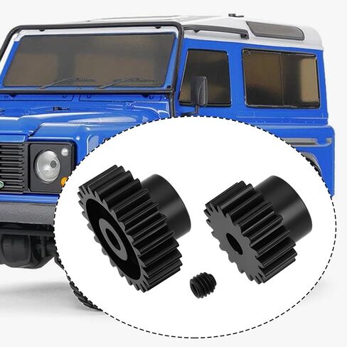 1 Set 1/10 RC Car Aluminum Motor Pinion Gear Compatible with TT01 TT02 TB02 TA05 in Kuwait