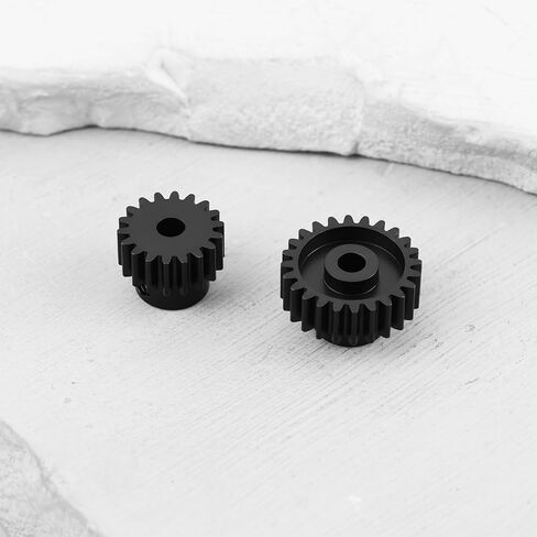 1 Set 1/10 RC Car Aluminum Motor Pinion Gear Compatible with TT01 TT02 TB02 TA05 in Kuwait