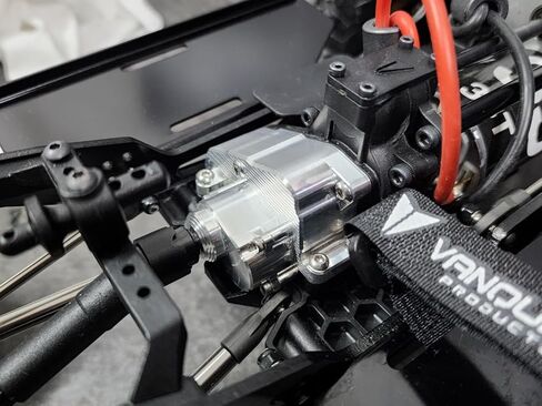 مجموعة الدوران العكسي من الألومنيوم من H-TECH RC CNC لملحقات Vanquish VRD Mullet 1/10 in Kuwait
