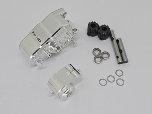 مجموعة الدوران العكسي من الألومنيوم من H-TECH RC CNC لملحقات Vanquish VRD Mullet 1/10 in Kuwait