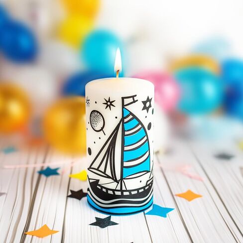 FansArriche Candle Paint, 20 Colors Candle Wax Pen Set for Candle Making, DIY Candle Painting Kit for Holiday & Party Decorations (15 ml/ 0.5 oz) in Kuwait